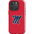 University of Mississippi Ole Miss Logo Red iPhone 16 Pro Max Magsafe Impact Case